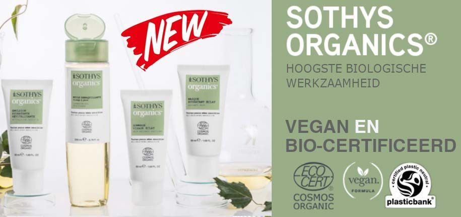 منتجات Sothys Organics للعناية بالبشرة بمكونات طبيعية