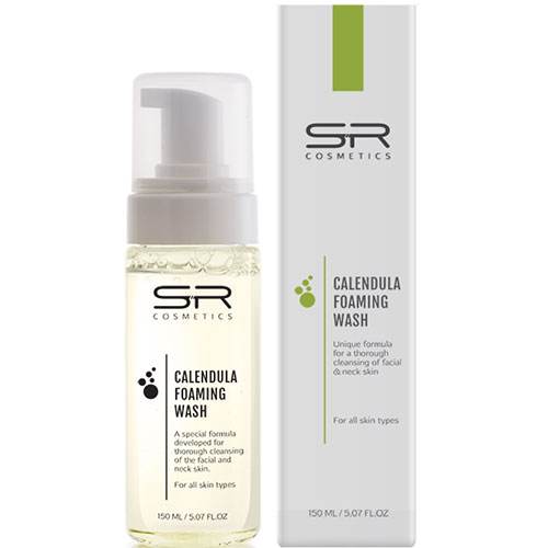 غسول رغوي بالآذريون من إس آر