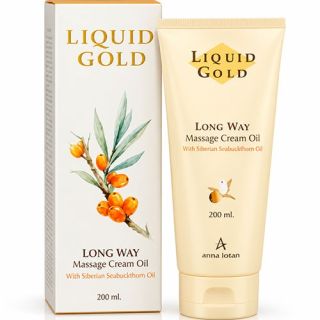 Long Way Massage Cream-Oil Liquid Gold Anna Lotan