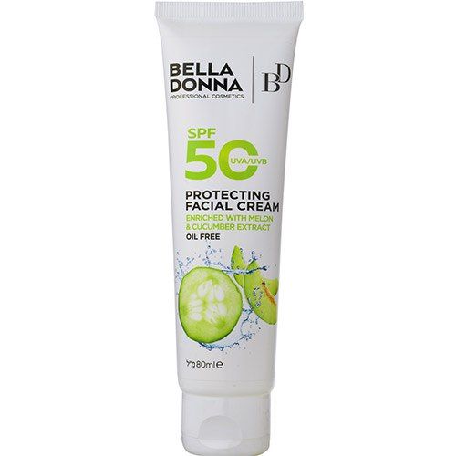 Protecting Facial Cream Melon and Cucumber Extract SPF50 Bella Donna