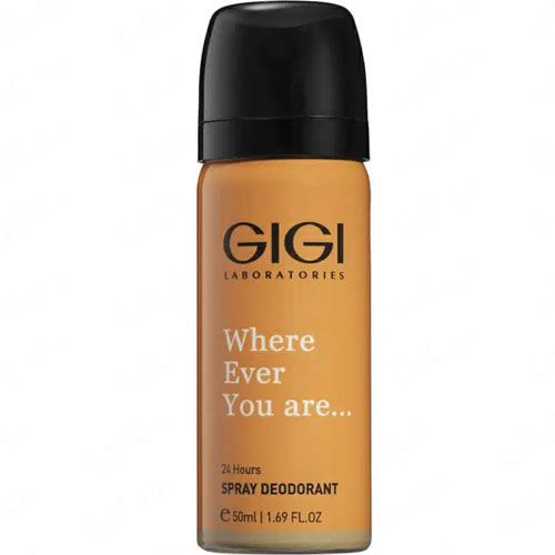24 Hours Unisex Spray Deodorant Wherever You Are GIGI