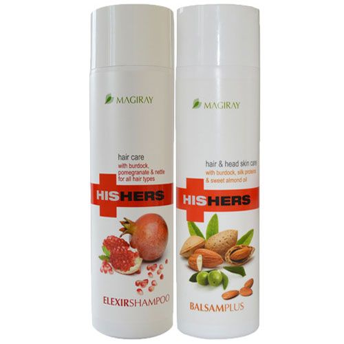 HisHers Elixir Shampoo & Balsam Plus Hair Care