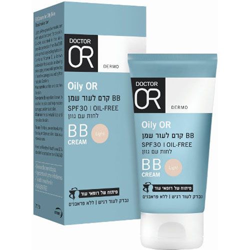 BB moisturizer for oily skin with a light shade SPF30 Doctor Or