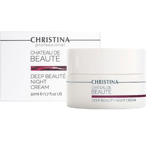 Deep Beauty Night Cream Christina Chateau de Beaute