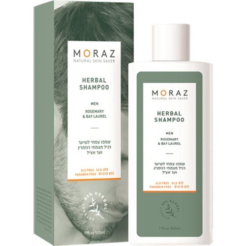 Herbal Shampoo Men Rosemary and Bay Laurel Moraz
