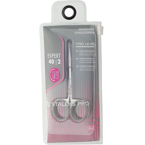 Professional cuticle scissors expert 40 type 2 Staleks