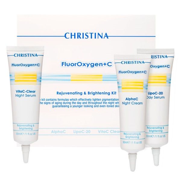 rejuvenating & lightening kit christina