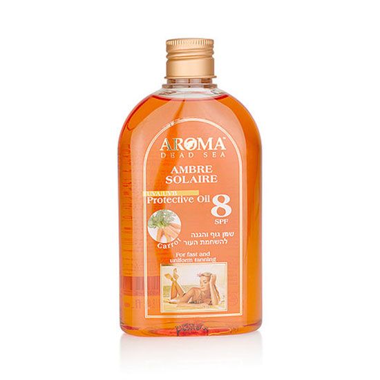 Tanning Oil Protective SPF 8 Carrot