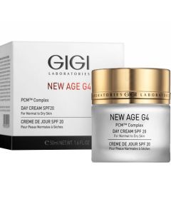 Day Cream SPF20 for Normal to Dry Skin New Age G4 GIGI