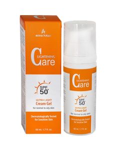 كريم جل فائق الخفة للبشرة العادية إلى الدهنية بعامل حماية 50 - Ultra Light Cream Gel for Normal to Oily skin SPF 50 | Lightening Care 50ml/1.7FL.OZ.